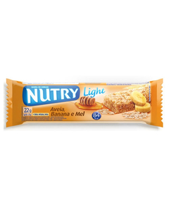 imagem de Barra de cereal nutry aveia banana e mel - NUTRILATINA