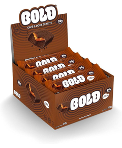 imagem de Barra de proteina bold cafe & doce de leite  cx c/12 - BOLD