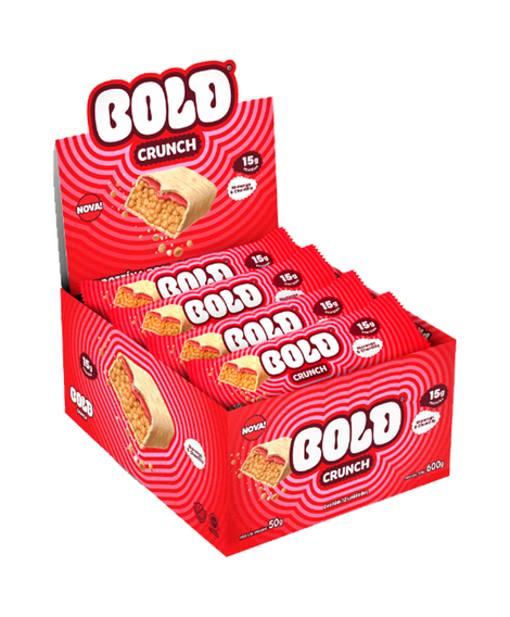 imagem do produto Barra de proteina bold morango e chantilly 50g - BOLD