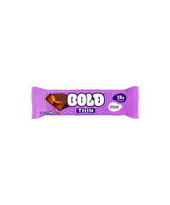 imagem de Barra de proteina bold thin caramelo crocante 40g - BOLD