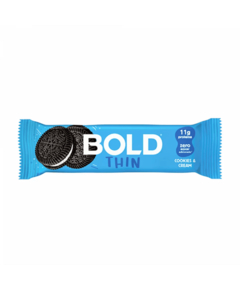 imagem de Barra de proteina bold thin cookies & cream 40g - BOLD