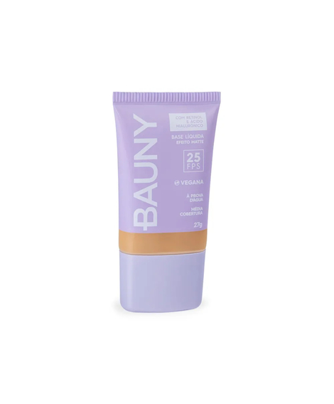 imagem do produto Base matte liquida bauny pfs25 -cor 060 - RENOVATEC