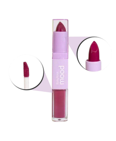 imagem de Batom duo vitamina e mood ref:cm08 - RUBY ROSE