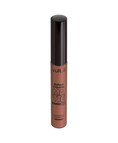 imagem de Batom liquido matte castanho claro  - VULT COSMETICA