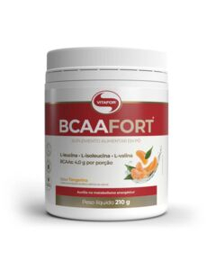 imagem de Bcaa fort vegano tangerina 210g  - VITAFOR