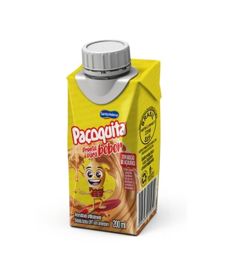 imagem do produto Bebida lactea pacoquita original 200ml  - SANTA HELENA
