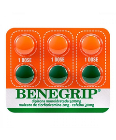 imagem de Benegrip 6 comprimidos - MANTECORP FARMASA