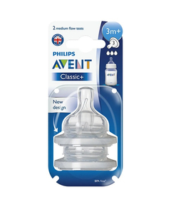 imagem de Bico mamadeira avent anti-colic 3m+ scf633/27 - AVENT