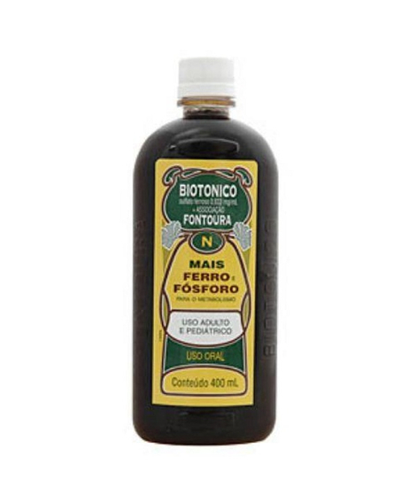 imagem do produto Biotonico fontoura original 400ml - MANTECORP FARMASA