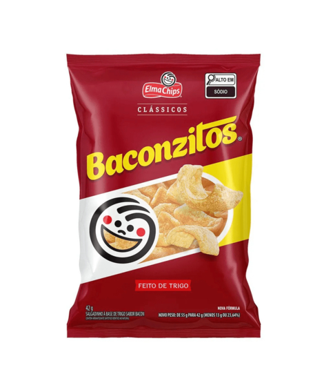 imagem do produto Biscoito baconzitos 42g - ELMA CHIPS