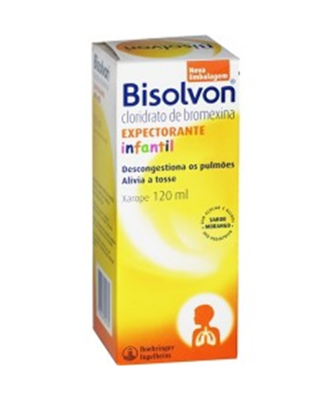 imagem do produto Bisolvon xarope infantil 120ml - SANOFI