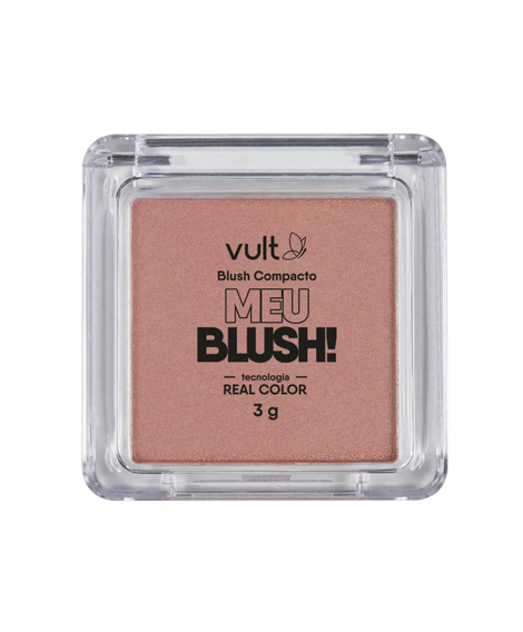 imagem do produto Blush compacto vult golden perolado 3g - VULT COSMETICA