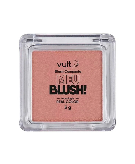 imagem do produto Blush compacto vult rosa matte 3g - VULT COSMETICA