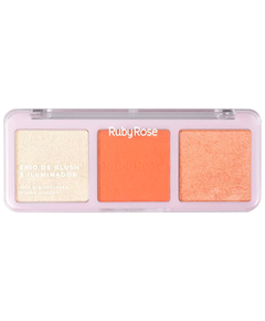 imagem de Blush e iluminador ruby rose ref:bh10 - RUBY ROSE
