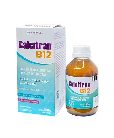 imagem do produto Calcitran b12 suspensao 150ml - VIDFARMA