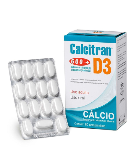 imagem do produto Calcitran d3 60 comprimidos - DIVCOM
