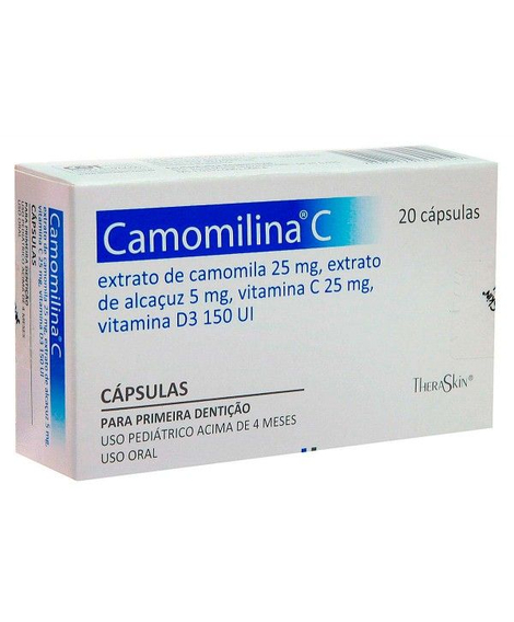 imagem do produto Camomilina c 20 capsulas - THERASKIN