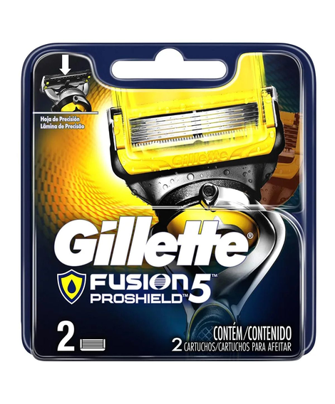 imagem do produto Carga gillette fusion proshield 5 2 unidades - PROCTER E GAMBLE