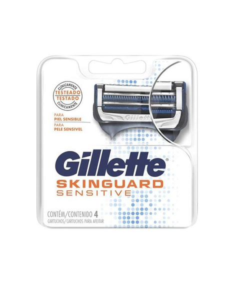 imagem do produto Carga gillette skinguard 4 unidades - PROCTER E GAMBLE