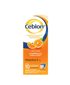 imagem de Cebion 1g 10 comprimidos efervescentes sem açúcar - PROCTER E GAMBLE