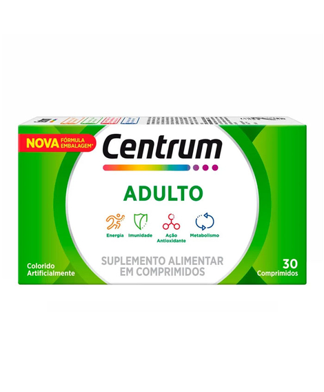imagem do produto Centrum adulto 30 comprimidos - HALEON