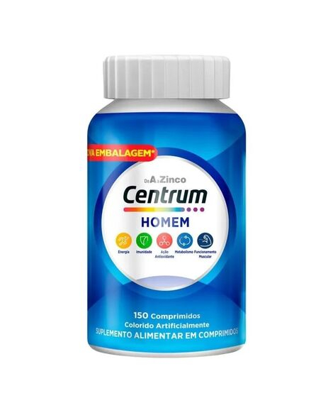 imagem do produto Centrum homem 150 comprimidos  - HALEON