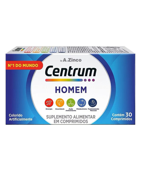 imagem do produto Centrum homem 30 cpsulas - HALEON