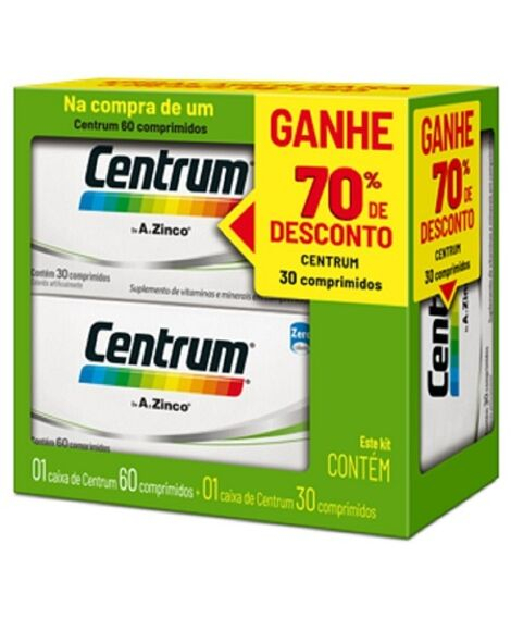 imagem do produto Centrum kit adulto 60+30 comprimidos - HALEON