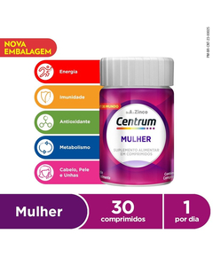 imagem de Centrum mulher 30 comprimidos - HALEON