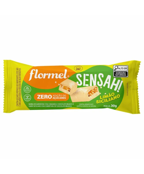 imagem do produto Chocolate flormel sensah limo siciliano 30g - FLORMEL