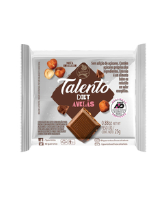 imagem de Chocolate talento 25g diet avela - GAROTO