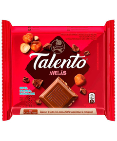 imagem de Chocolate talento 85g avelas - GAROTO