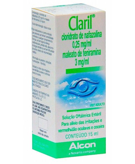 imagem do produto Claril solucao oft lmica 15ml - ALCON