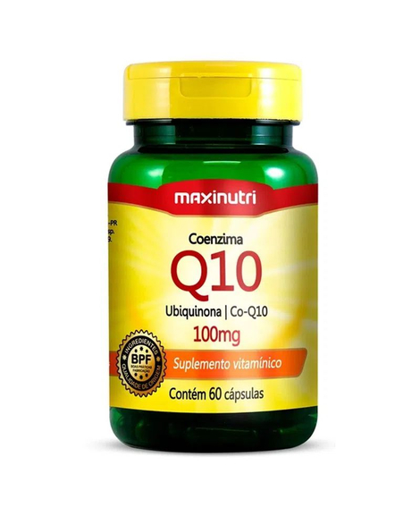 imagem do produto Coenzima q10 100mg 60 cpsulas - MAXINUTRI