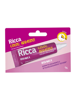 imagem de Cola para cilios ricca branca 7g - RICCA