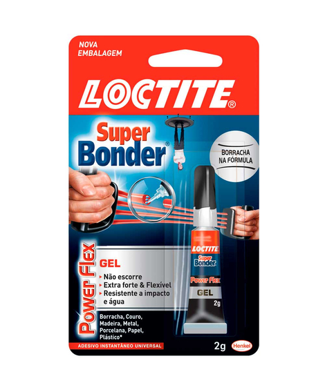 imagem do produto Cola super bonder flexvel 2g - HENKEL LTDA
