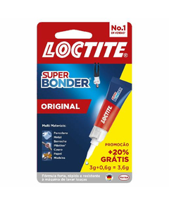 imagem de Cola super bonder original 3,6g - HENKEL LTDA