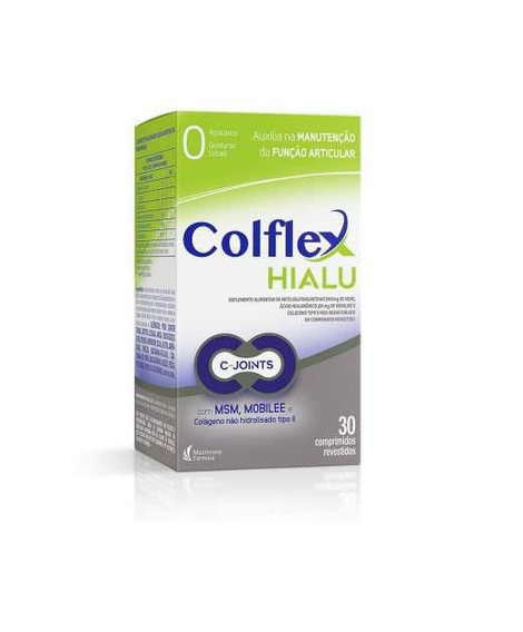 imagem do produto Colflex hialu 30 comprimidos - MANTECORP FARMASA