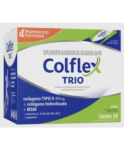 imagem do produto Colflex trio 30 saches - MANTECORP FARMASA