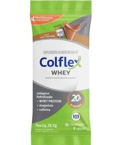 imagem de Colflex whey chocolate 27g - MANTECORP FARMASA