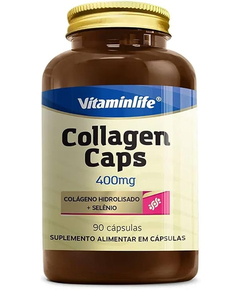imagem de Collagen 400mg + selênio 90 capsulas - VITAMINLIFE