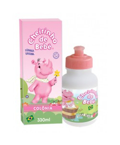 imagem de Colonia cheirinho de bebe rosa 330ml - KANITZ