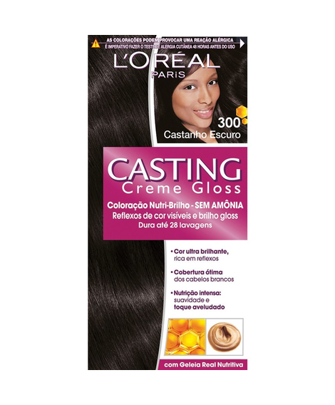 imagem do produto Colorao casting creme gloss 300 castanho escuro - LOREAL