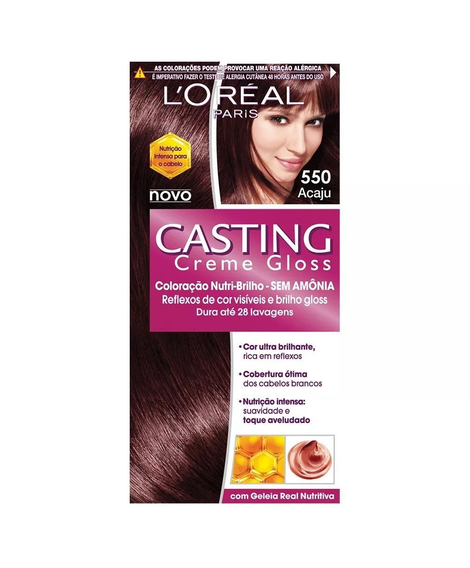 imagem do produto Coloração Casting Creme Gloss 550 Acaju - L´ORÉAL