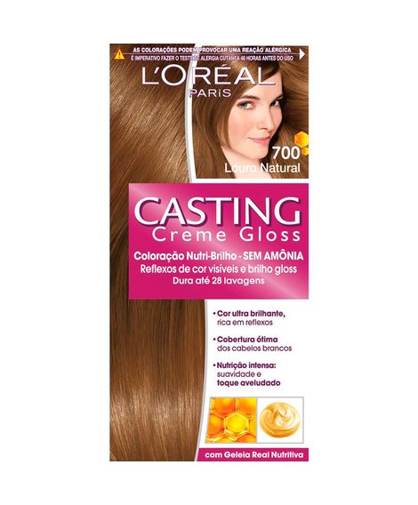 imagem do produto Coloracao casting creme gloss 700 louro natural - LOREAL