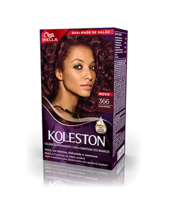 imagem de Coloração creme koleston wella 366 acaju purpura - WELLA