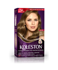 imagem de Coloração creme koleston wella 72 louro médio mate - WELLA