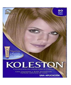 imagem de Coloração creme koleston wella 80 louro claro - WELLA