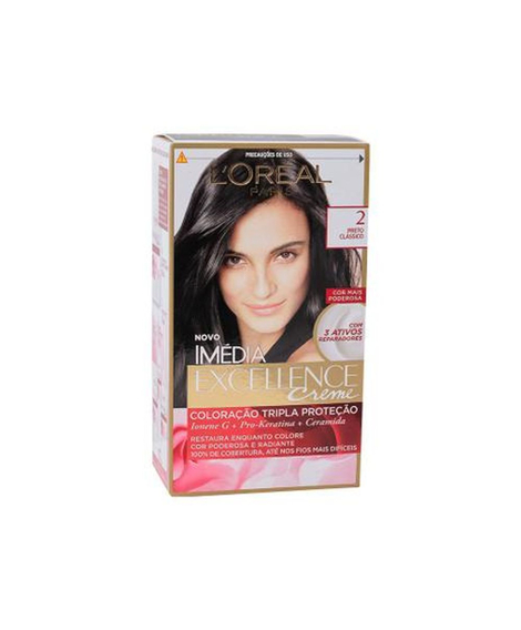 imagem do produto Colorao imedia 2 preto classico - LOREAL