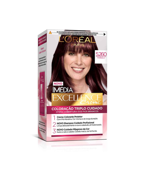 imagem do produto Colorao imedia 5.260 marsala - LOREAL